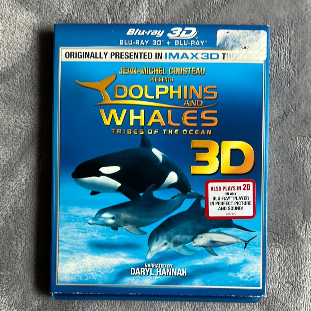 Dolphins and Whales 3D Blu-ray Disc